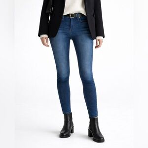 Mother “The Looker” Skinny Jeans Groovin Wash Blue Denim Size 27 Mid-Rise 28”